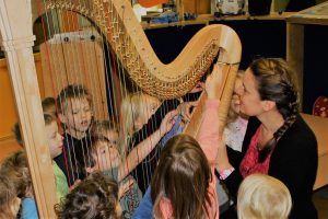 Projekt Eierschneider - Die Harfe